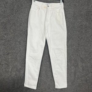 Guess by Georges‎ Marciano White High Waist Jeans Womens Size 29 Vintage STAINS